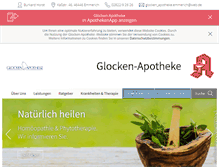 Tablet Screenshot of glocken-apo-emmerich.de